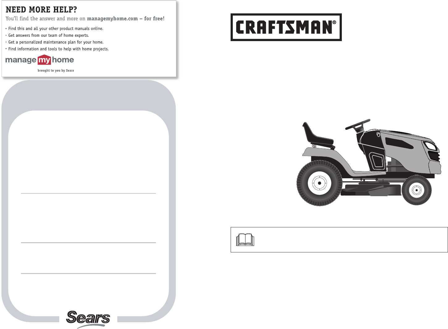 craftsman lawn mower manuals repair