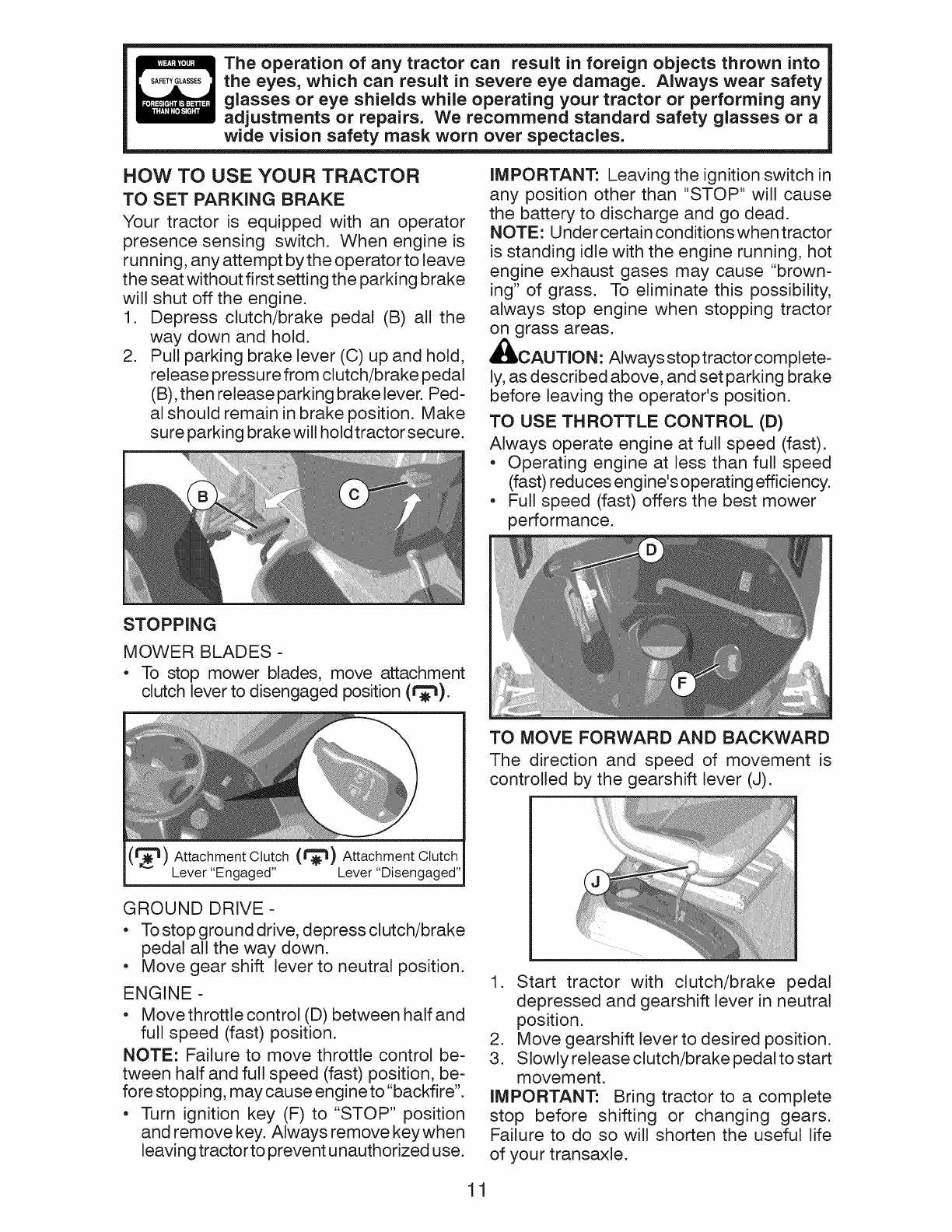 craftsman yt 3000 repair manual