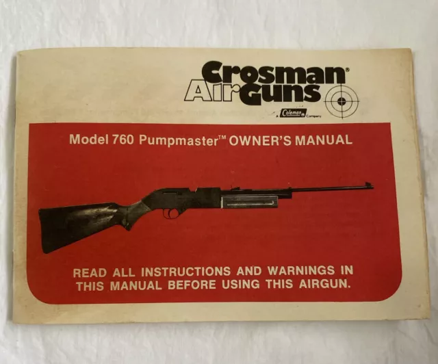 crosman 760 repair manual