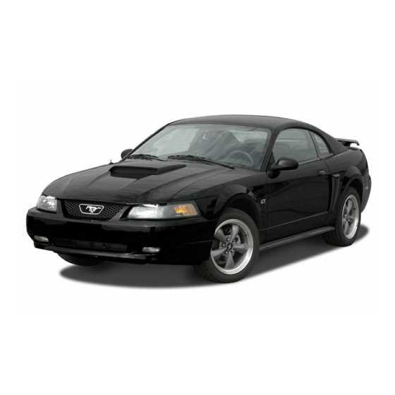 2003 mustang repair manual