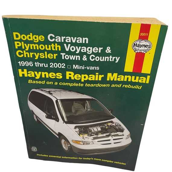 plymouth grand voyager repair manual