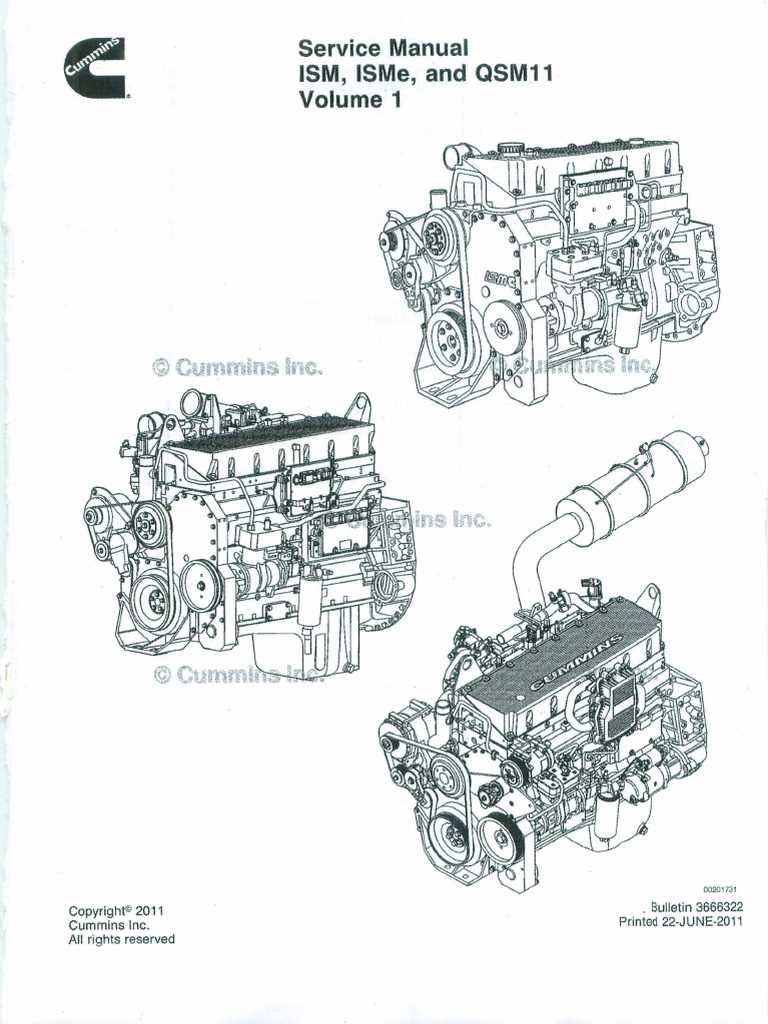 cummins ism repair manual