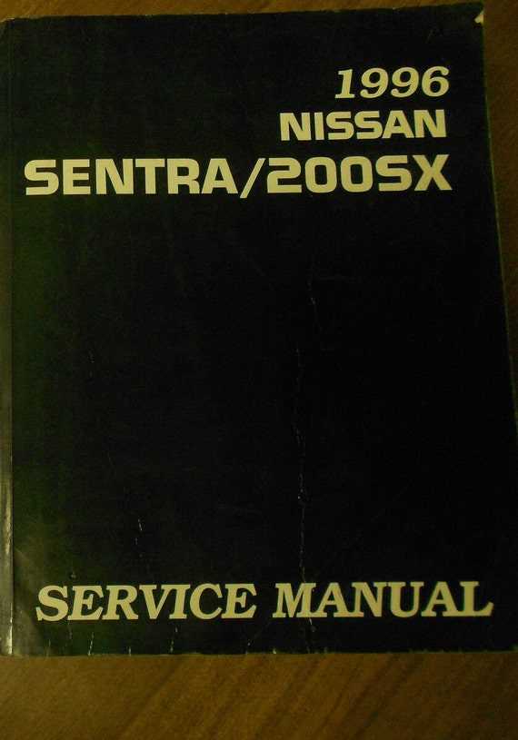 1996 nissan sentra repair manual