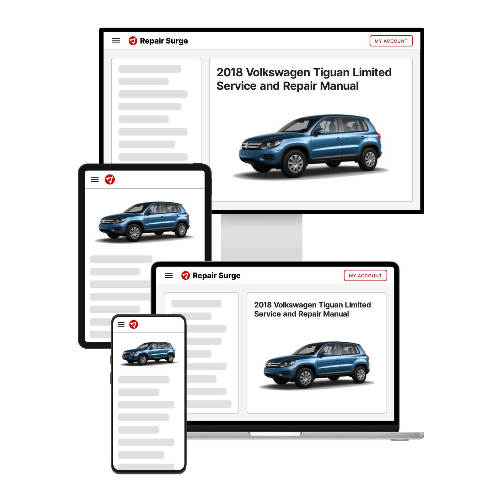 volkswagen tiguan repair manual