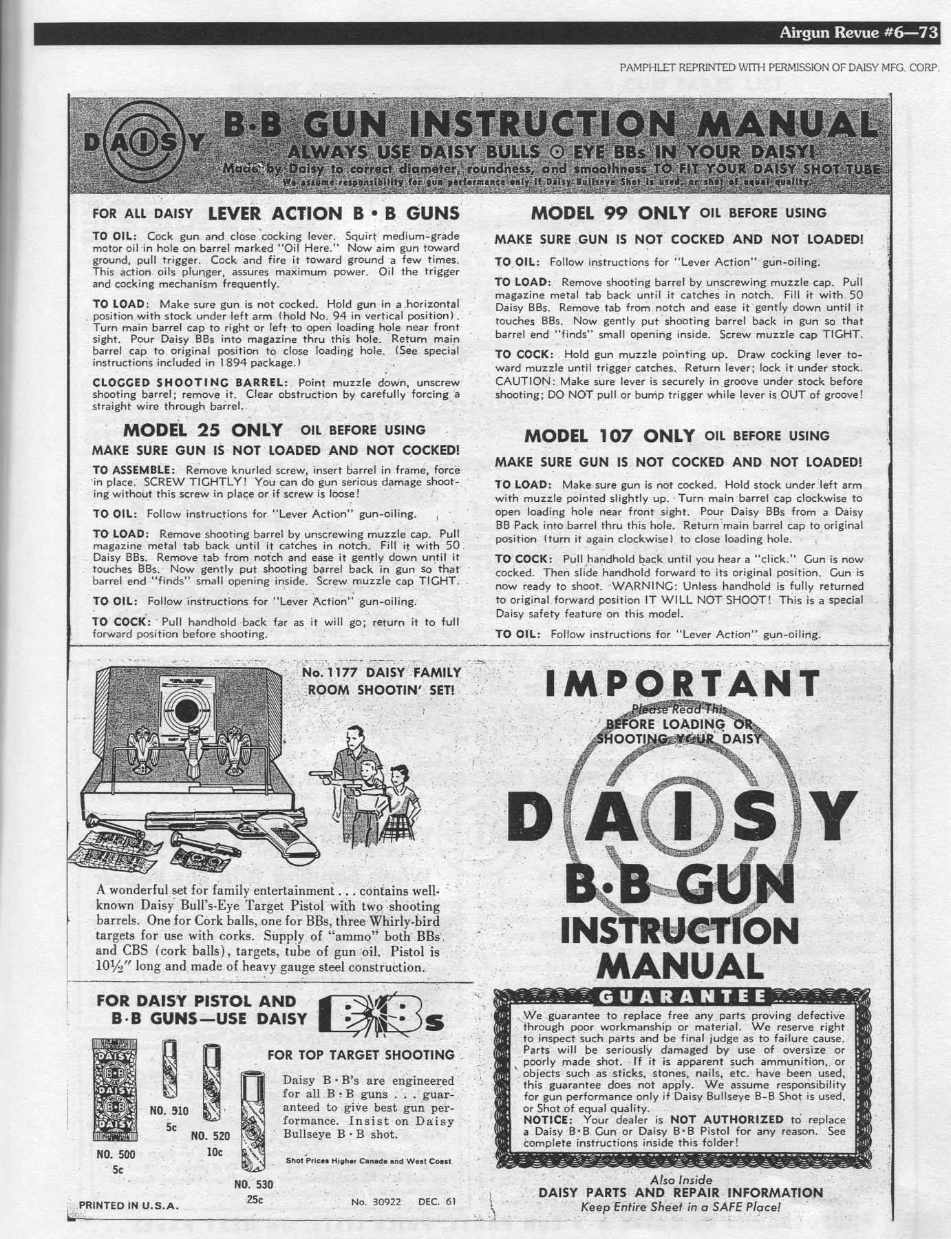 daisy bb gun repair manual