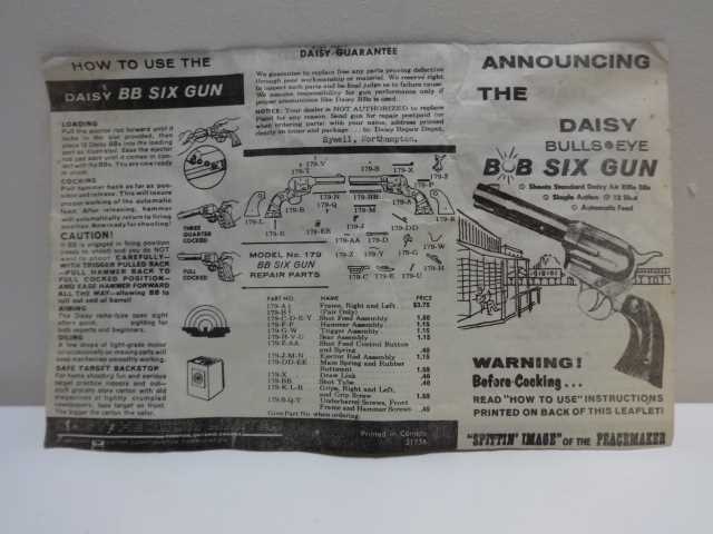 daisy bb gun repair manual