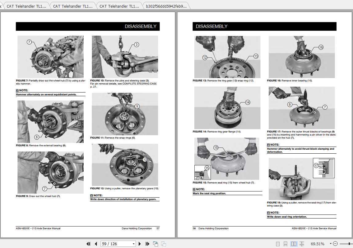 dana 213 axle maintenance and repair manual