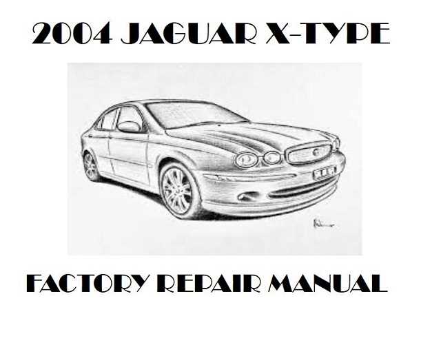 2004 jaguar x type repair manual