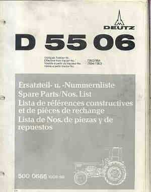 deutz tractor repair manual