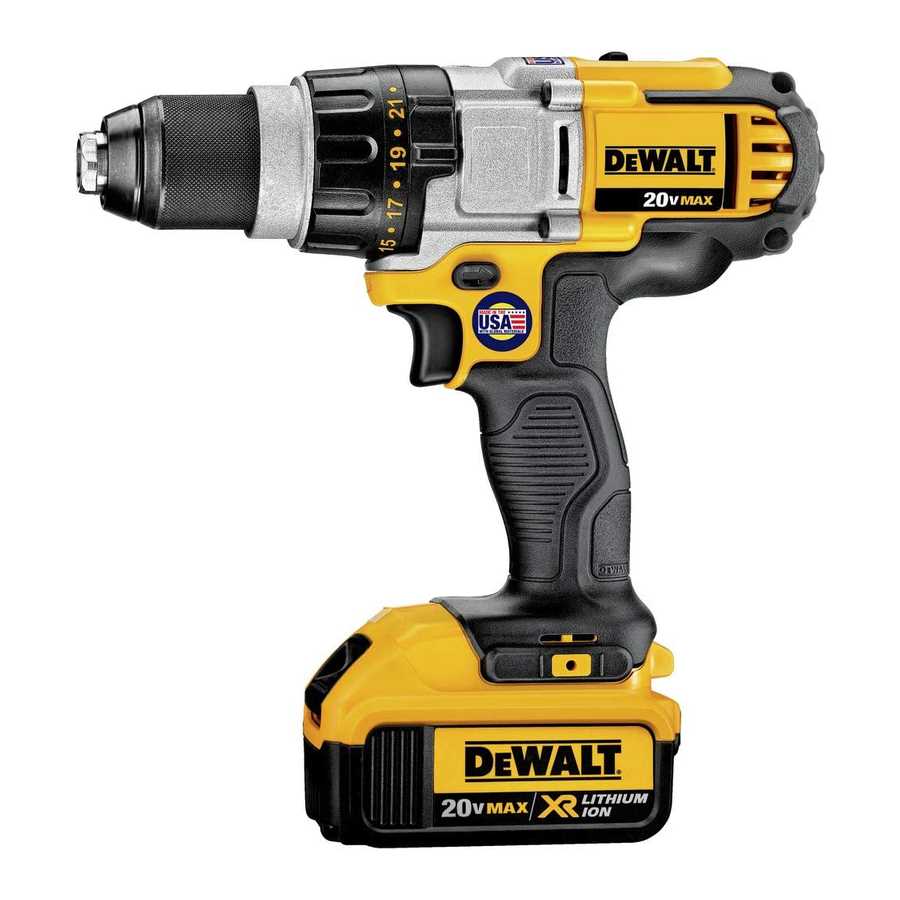 dewalt drill repair manual