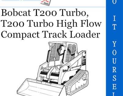 bobcat t200 repair manual