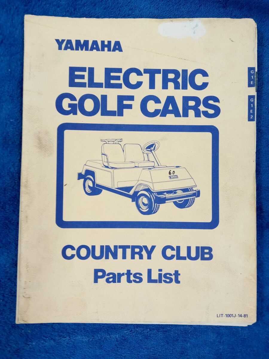 free yamaha g1 golf cart repair manual