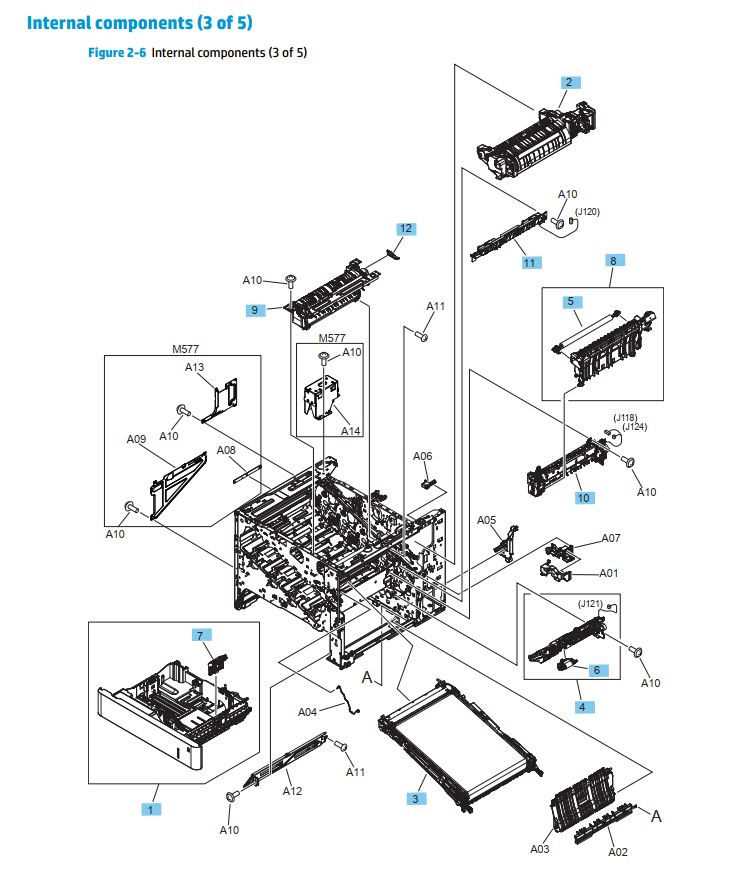 hp m577 repair manual