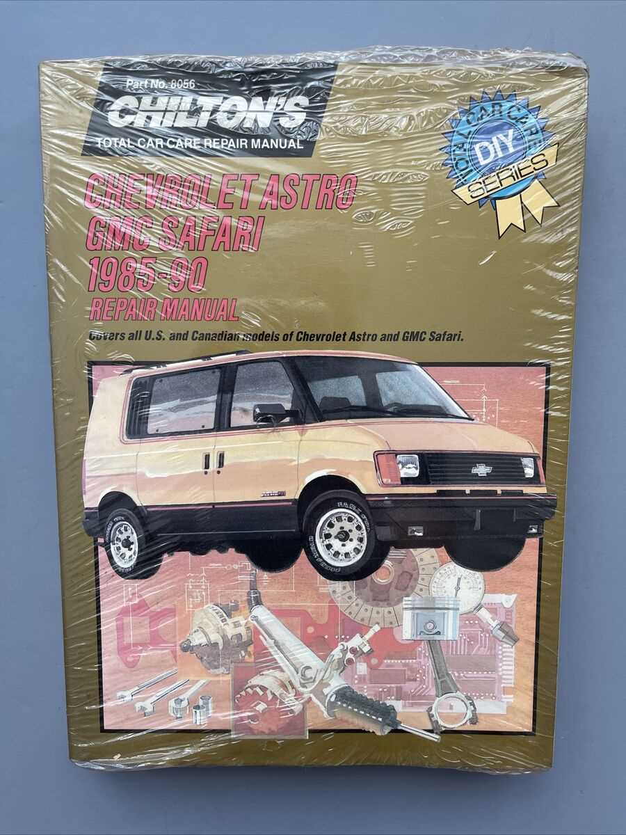 chevy astro van repair manual