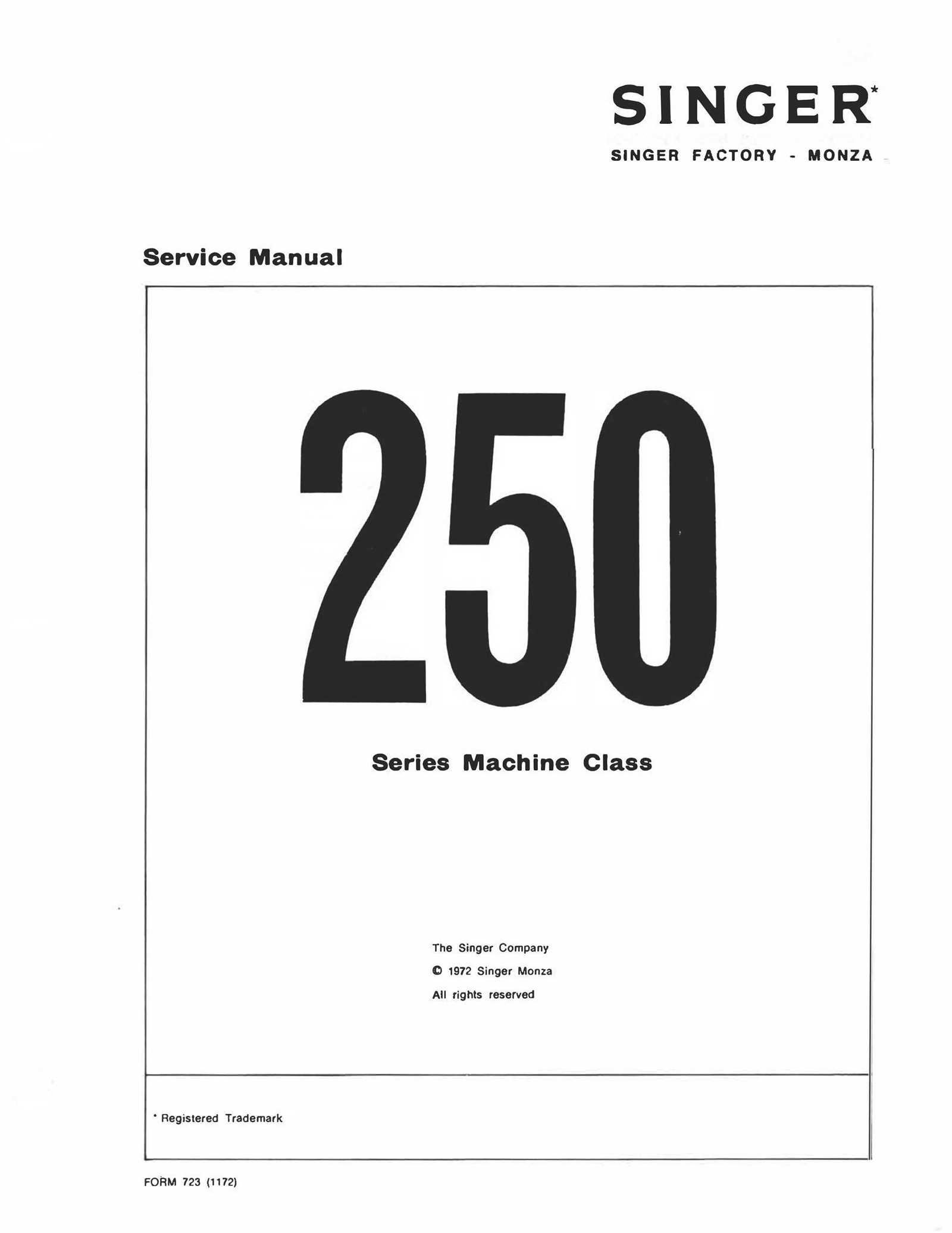 sewing machine repair manuals