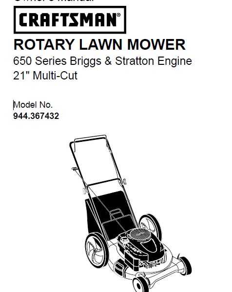 craftsman lawn mower manuals repair