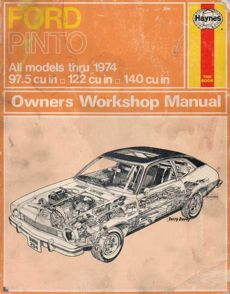 ford pinto repair manual