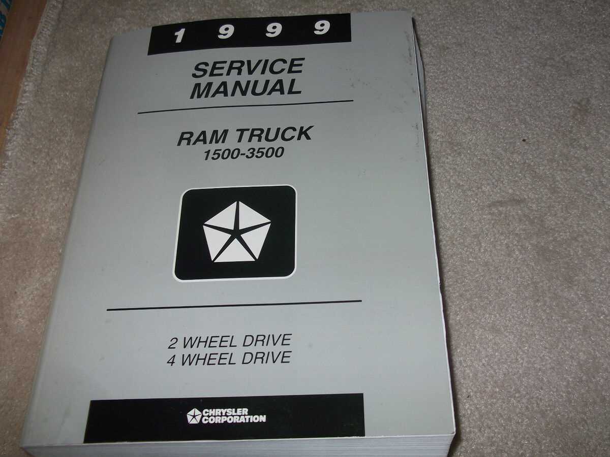 99 dodge ram repair manual