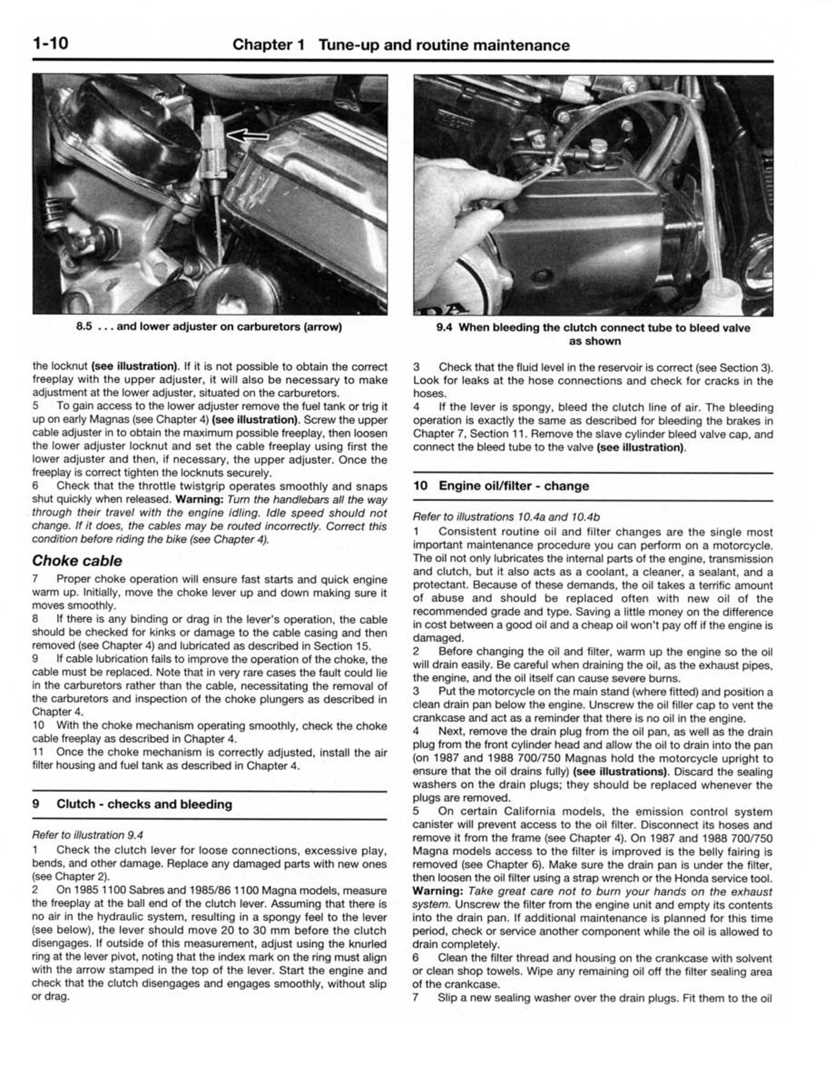 honda magna repair manual