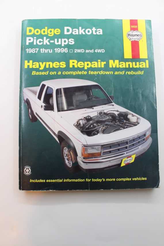 dodge dakota repair manual