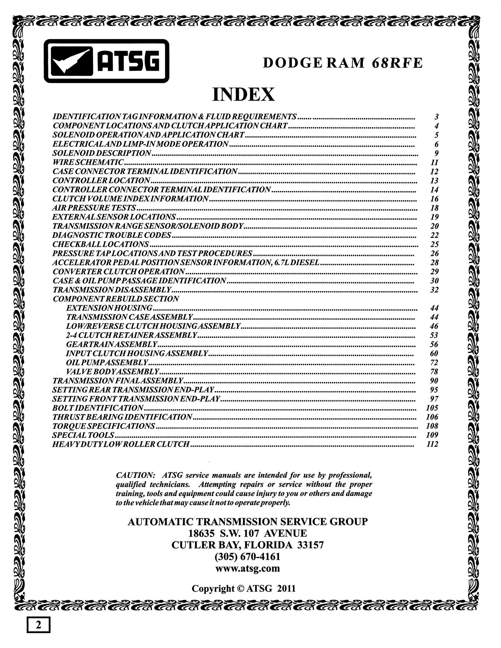 dodge transmission repair manual