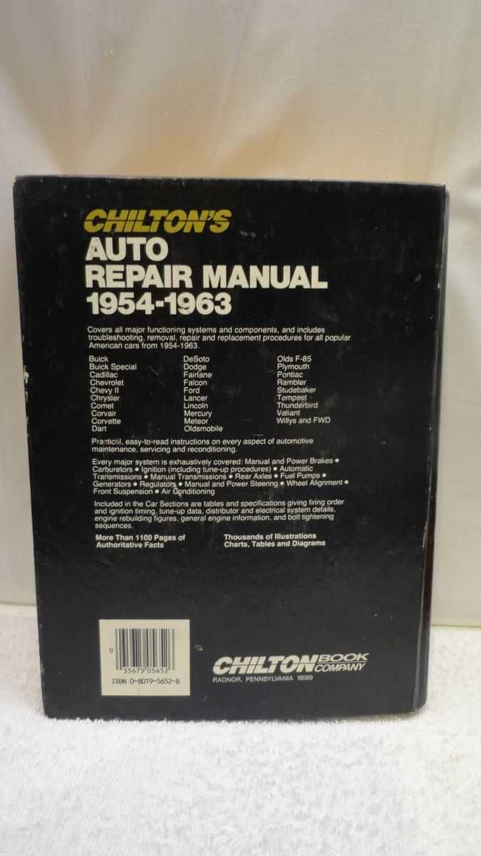 does chilton still make repair manuals