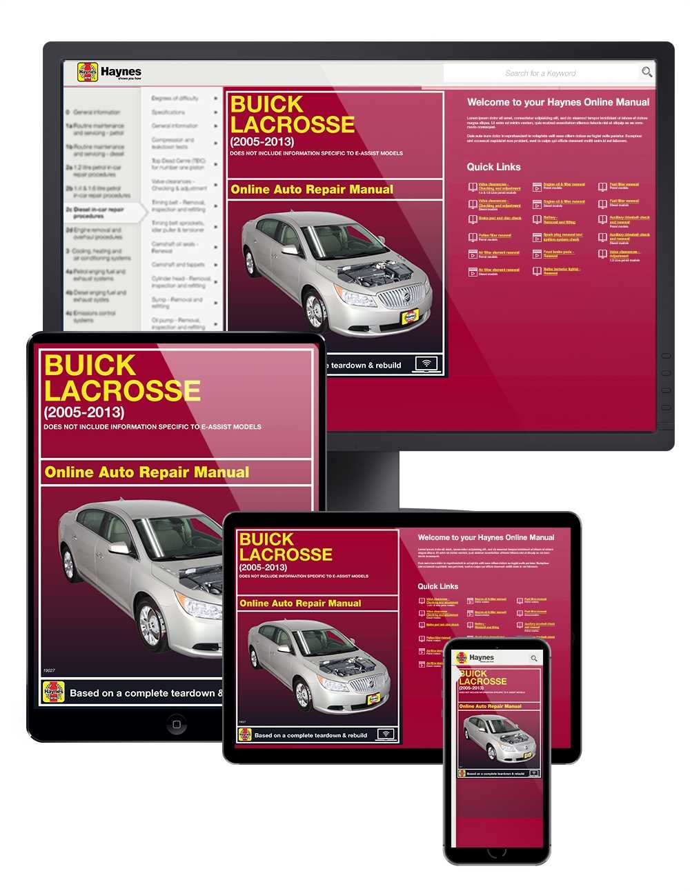 2014 buick lacrosse repair manual