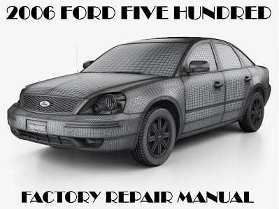 2006 mercury montego repair manual