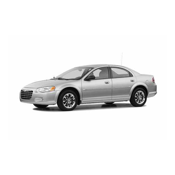 2005 chrysler sebring repair manual