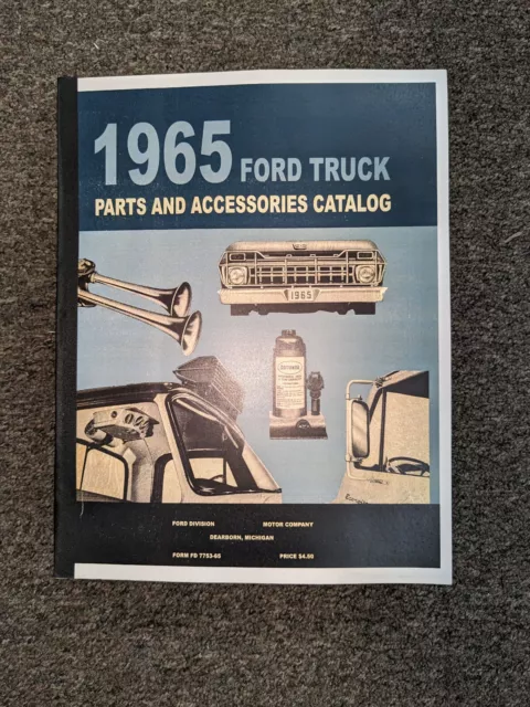 1965 ford f100 repair manual