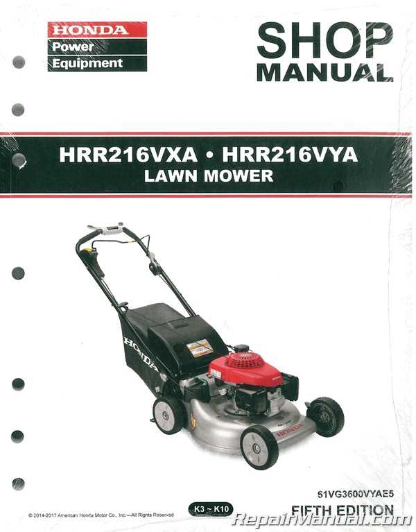 honda pressure washer repair manual