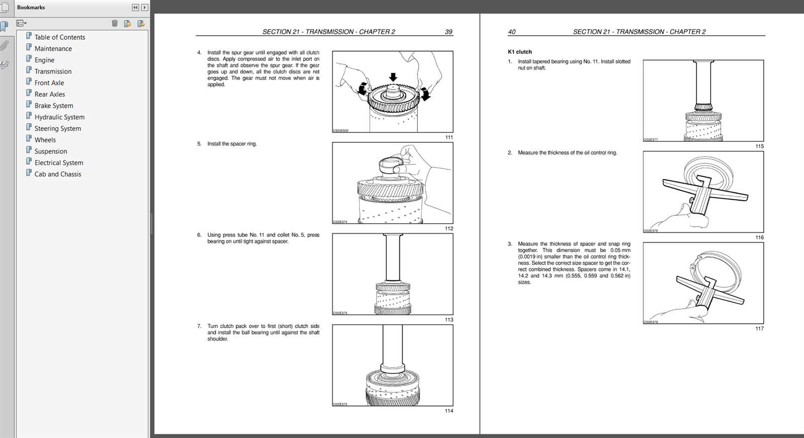 dump truck repair manual