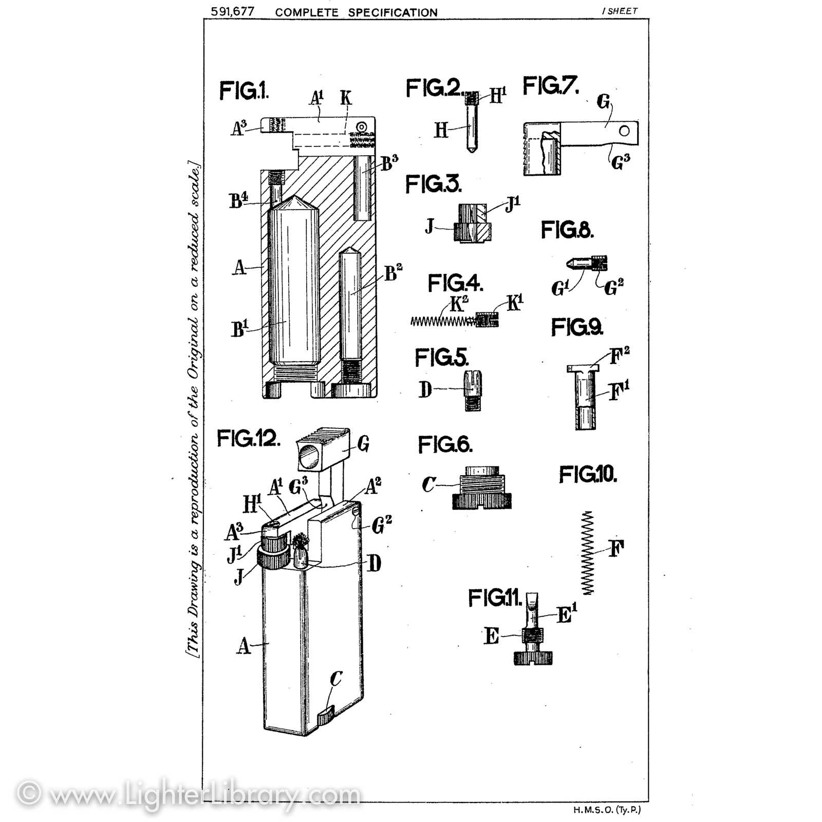 dunhill lighter repair manual