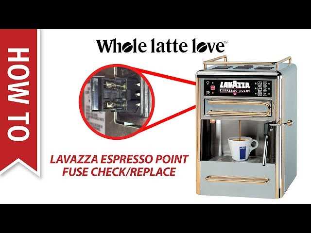 lavazza espresso point machine repair manual