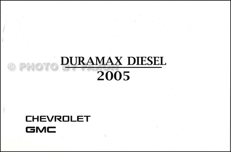 chevy duramax repair manual