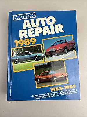 auto repair service manuals