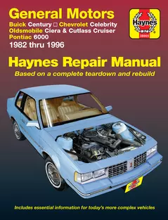 95 buick century repair manual