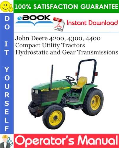 john deere 4200 repair manual