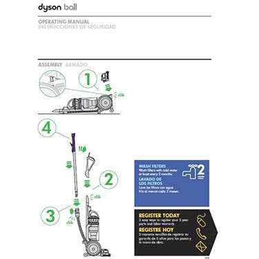 dyson animal repair manual