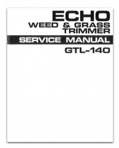 echo weed eater repair manual