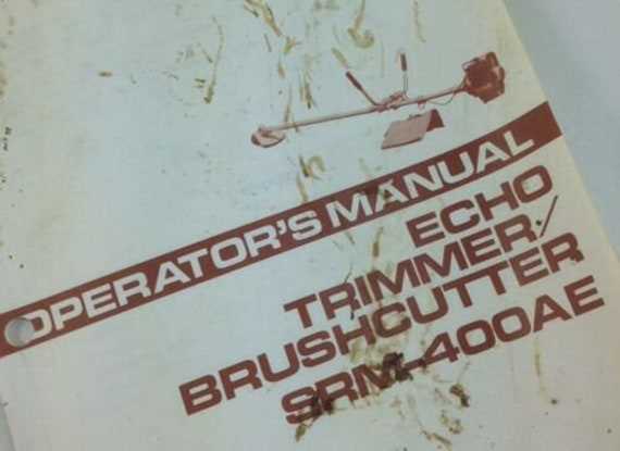 echo weed eater repair manual