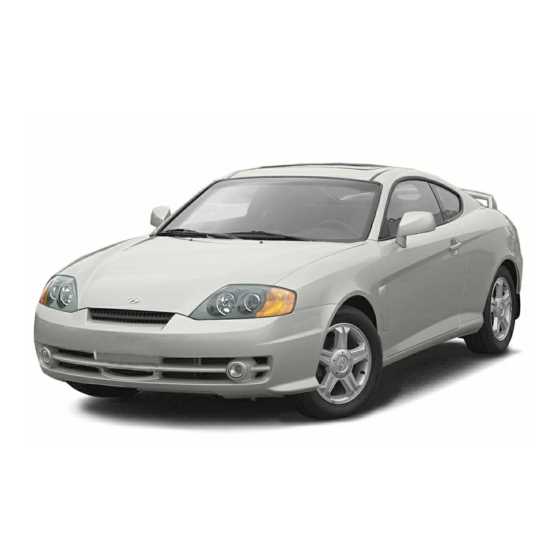 2003 hyundai tiburon repair manual