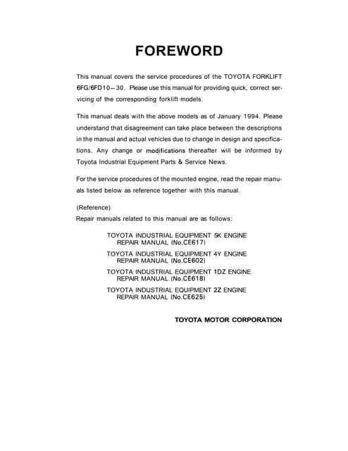 toyota 4y engine repair manual