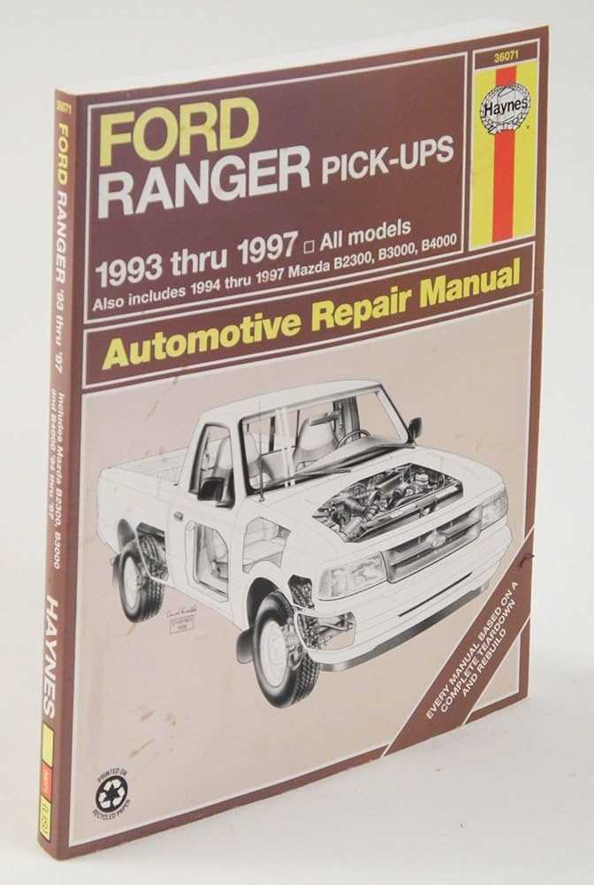 mazda b2300 repair manual