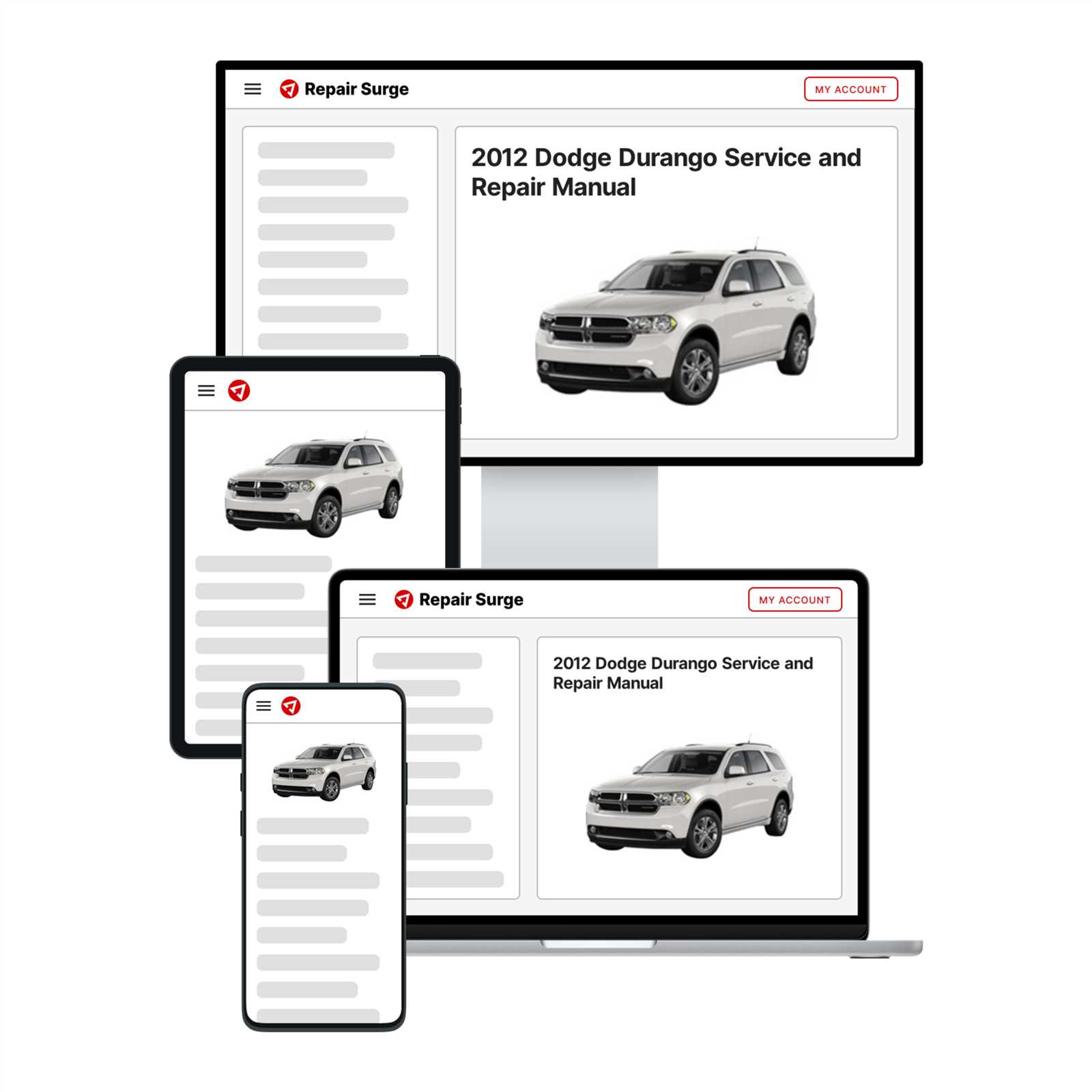 free dodge durango repair manual