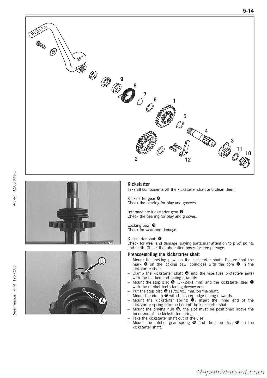 ktm duke 200 repair manual