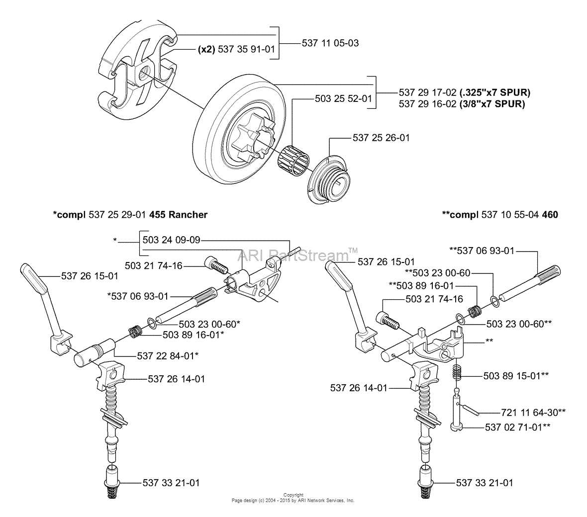 husqvarna 460 rancher repair manual