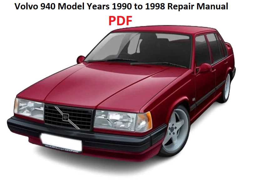 1994 volvo 940 repair manual