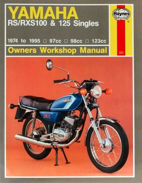 motorcycle repair manual yamaha