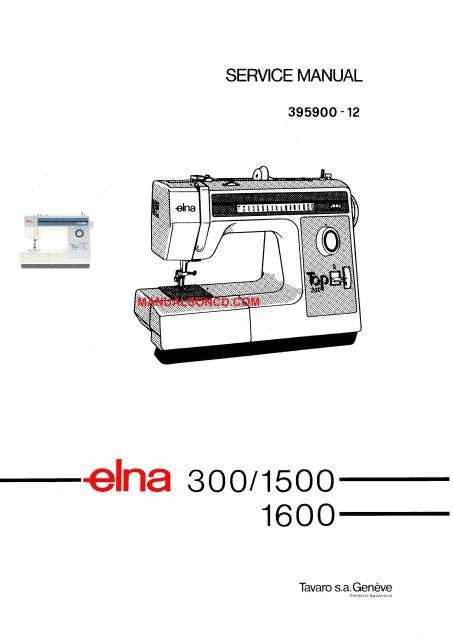 elna sewing machine repair manual